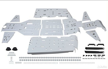 Защита алюминиевая Hisun 550/750ATV rival H00011 